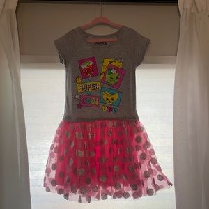 Girls glitter dress